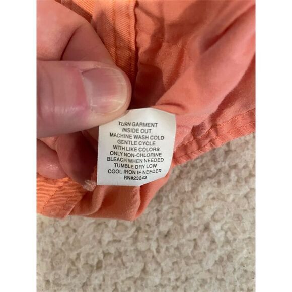 *3/$15 New York & Company Women's Chino Shorts Size 4 Peach Pink Casual Summer - Picture 11 of 11